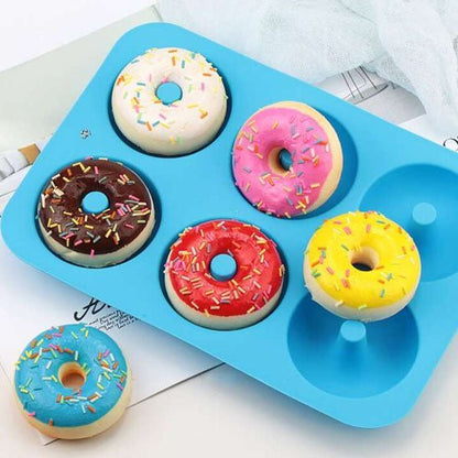 moule a donuts bleu