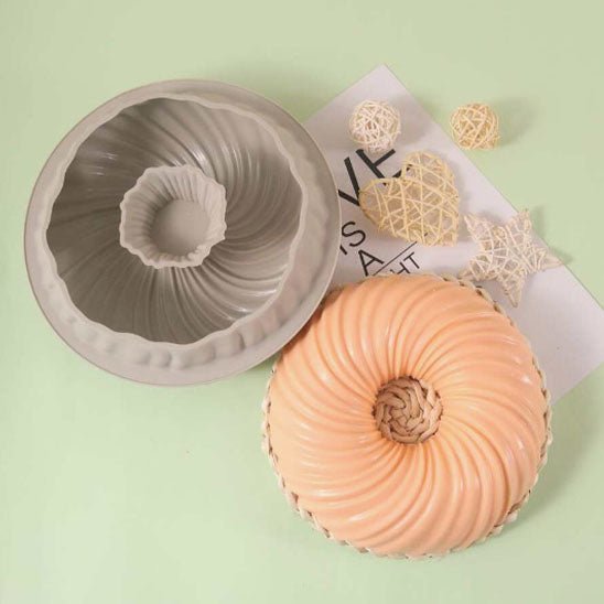 moule a gateau spiral donut saumon