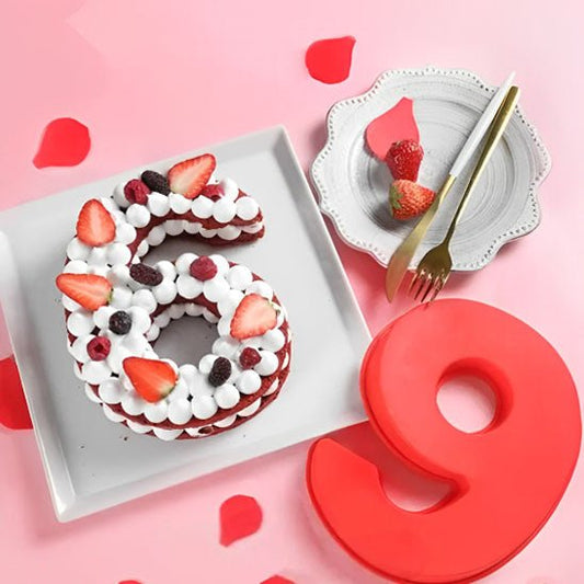 moule a number cake six gateau au fraises