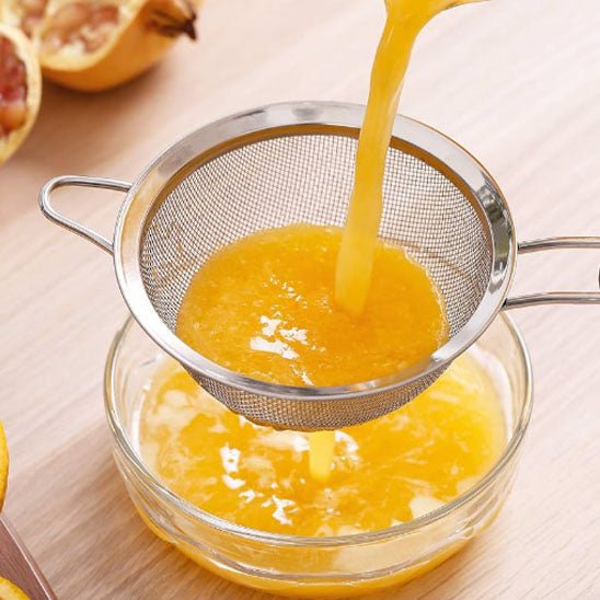 passoire en acier inoxydable jus d orange