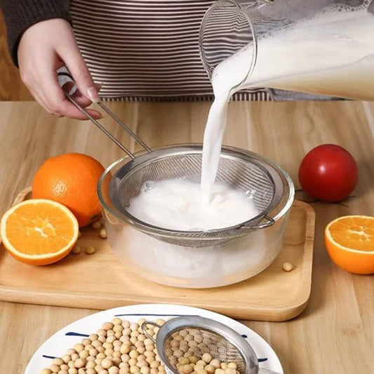 passoire en acier inoxydable lait 